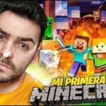 DÍA 6 PASANDOME MINECRAFT POR PRIMERA VEZ!! HOY SERÁ UN GRAN DÍA! 💪