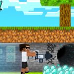 DRILL MINER vs HUNTER in MINECRAFT..