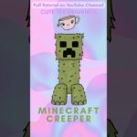 How To Draw Creeper from Minecraft Movie #creeper #minecraft #minecraftmovie