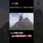 「マインクラフト」Java版神シード地 #マイクラ#shorts#シード地