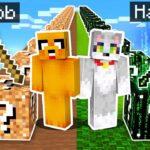 LUCKY BLOCK NOOB vs HACKER 😱😂 MIKECRACK vs ACENIX en MINECRAFT