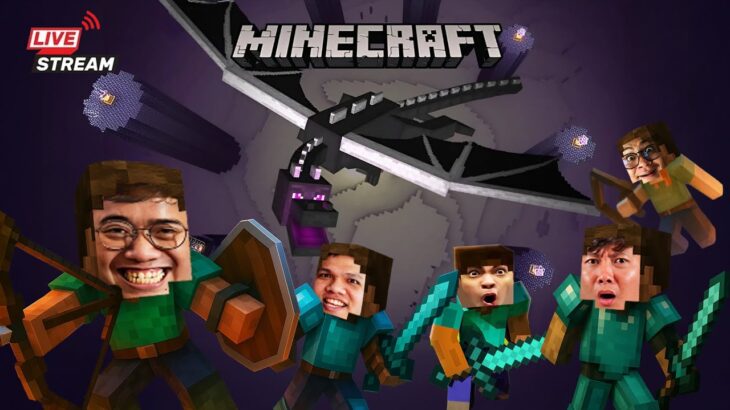 [ Live ] ทำของ ตะลุยมังกร !! | Minecraft หมูสับ x ลุงเอ Pt.7