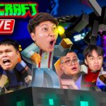 [ Live ] หาชุดดำ + จบมังกร หมูสับ x ลุงเอ | Minecraft