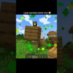 MINECRAFT I WANT IRON 💀