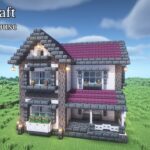 【マインクラフト】ペールオークの家の作り方【マイクラ】【Minecraft】