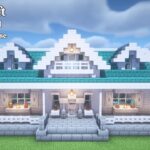 【マインクラフト】ペールオークの家の作り方【マイクラ】【Minecraft】