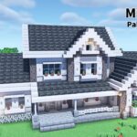 【マイクラ建築】ペールオークの家の作り方【マインクラフト】【Minecraft】