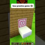 Minecraft Bow Prectice 🏹 #minecraft #shorts