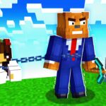 Minecraft But WE Are Chained Together