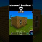 Minecraft Mod Resident #minecraft #shorts #viralshorts