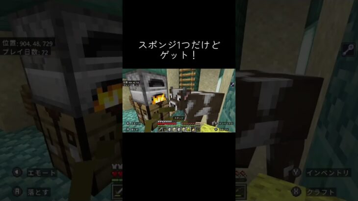 【Minecraft】ついに海底神殿のボスとご対面 #マイクラ #ゲーム女子 #マインクラフト #minecraft #海底神殿 #海底神殿攻略 #サバイバル勢 #ボス