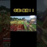 畑仕事。。大変だ💦 #マイクラ #マインクラフト #Minecraft #short #shorts