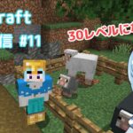 【Minecraft初見配信#11】祝レベル30！エンチャントする【雑談あり】