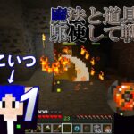 １１【マイクラ魔法Mod】アイテムも使ってこそだよね。弱くね？