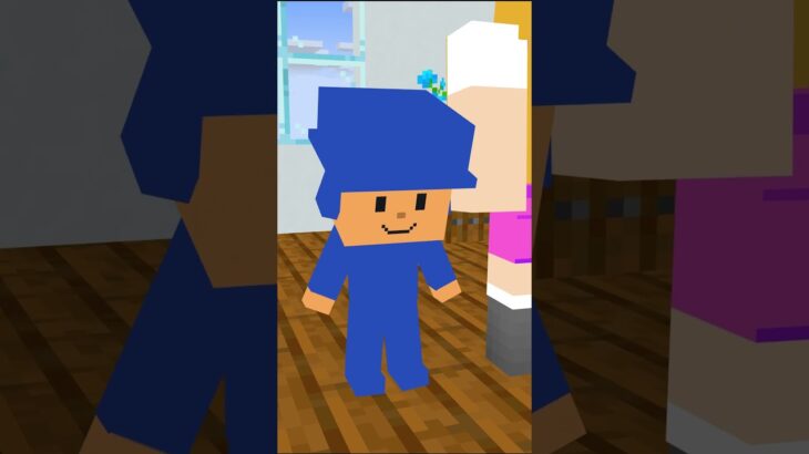 POCOYO ES MAGO  #shorts #minecraft  #smilingcritters #sprunki #poppyplaytime4