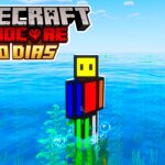 Sobreviví 100 días en el Océano en Minecraft Hardcore