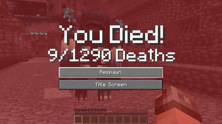 Speedrunning Every Possible Death in Minecraft!