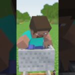 スティーブのトロッコ問題:分岐点/Steve’s Trolley Problem#shorts #マイクラ #minecraft #実況