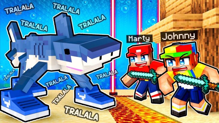 TRALALERO TRALALA vs The Most Secure House In Minecraft!