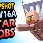 ✅ TRANSPORTE AÉREO de MOBS!! 👉 Snapshot 25W16A Minecraft