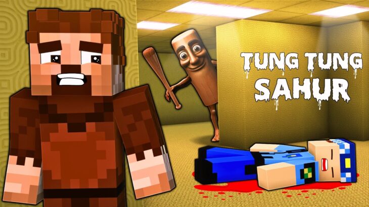 TUNG TUNG SAHUR BİZİM PEŞİMİZDE! 😱 – Minecraft
