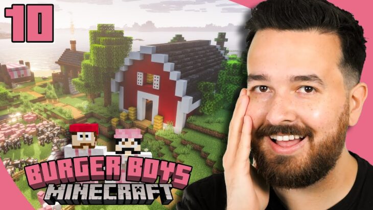 We have a barn! – Burger Boys Minecraft (Part 10)