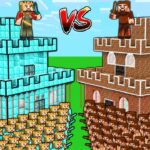 ZENGİN KALE VS FAKİR KALE! 😱 – Minecraft