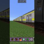 【マイクラ 鉄道アドオン】作った総武線をモーターがおかしくなったやつにしてみた#e231系500番台 #総武線 #マイクラ #鉄道アドオン #