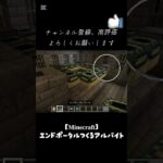 エンドポータルつくるアルバイト界隈  #マイクラ建築 #マインクラフト#倍倍fight #界隈