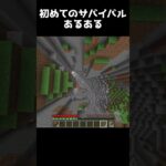 マイクラ始めてみた。 #minecraft