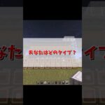 あなたはどのタイプ？#マイクラ #マインクラフト #minecraft #shorts