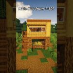 minecraft wooden house #shorts #minecraft #minecraftbuilding