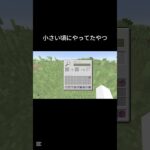 小さい頃にやってたやつ#minecraft#マイクラ#shorts #エンチャント