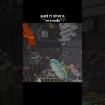 no mods🗿  #minecraft #shorts