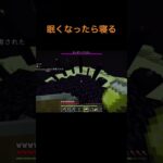 眠くなったら寝る#マイクラ #shorts