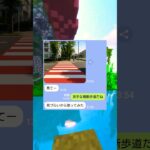 横断歩道”紅白染め女”の末路ｗｗ　#マイクラ #スカっと #shorts
