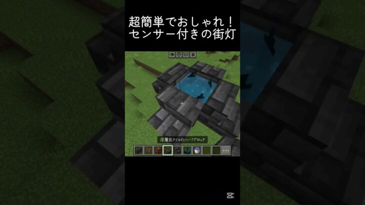 これで夜道も安心 #shots #マイクラ #minecraft #中学生 #マインクラフト