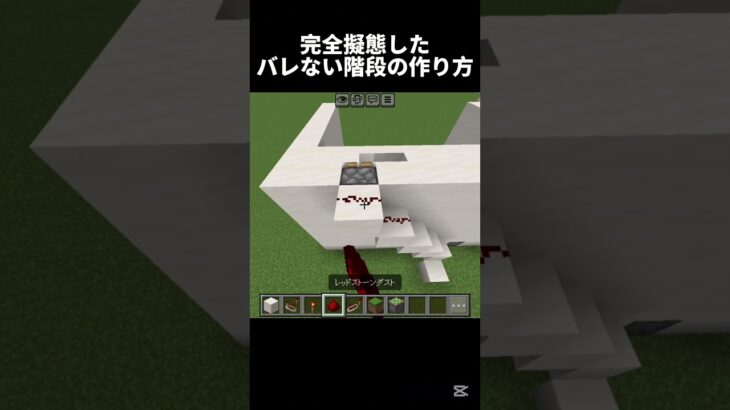何してもバレない階段 #shots #minecraft #中学生  #マイクラ #マインクラフト
