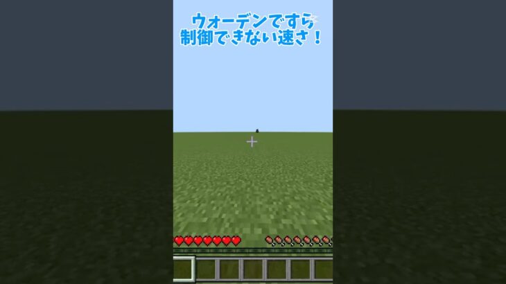 倍速ウォーデンと鬼ごっこしてみた#マイクラ #ゆっくり実況