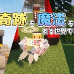 【マイクラ】奇跡も魔法もこの世界にはあるようです