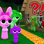 守られた家はマインクラフトで狂った女の子に襲われました！