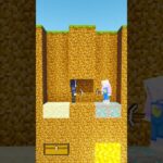 お宝に先にたどり着くのどっち？ #マイクラ #マインクラフト #ぱちしゅう