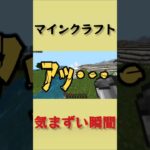 マインクラフト気まずいどころじゃない瞬間#マイクラ #精神崩壊