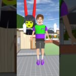 ミオの頭を持つモンスターがいる🤯😱#マイクラ #ぴこみんず #サクラスクールシミュレーター #アプリ  #マイクラ #サイコパス #小学校 #櫻花校園模擬器