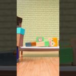 妊娠したアレックス！？【マイクラ】#マインクラフト#スティーブ#コマ撮り#マイクラ#マイクラアニメーション