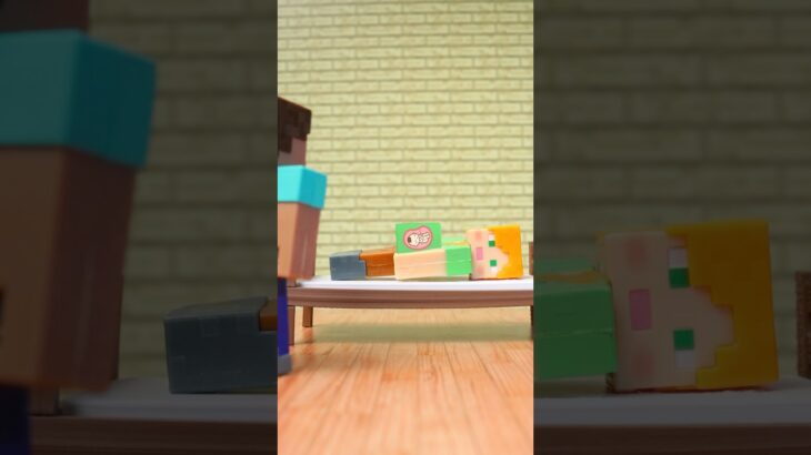 妊娠したアレックス！？【マイクラ】#マインクラフト#スティーブ#コマ撮り#マイクラ#マイクラアニメーション