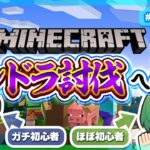 【エンドラ討伐】何も知らない先輩と初めてのマインクラフト【琵琶ちゃぷ】#ちゃぷクラ