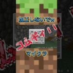 加工しないでwww #マイクラ #ゲーム実況 #Minecraft #マインクラフト #minecraft