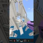 マインクラフト銃を使って巨大建築荒らしたったwww#shorts