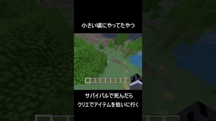 小さい頃にやってたやつパート10#マイクラ #minecraft #懐かしい #shorts
